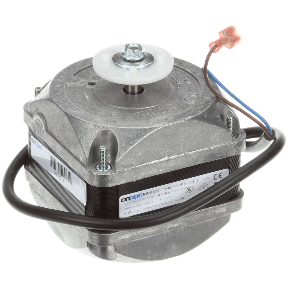 Manitowoc 002000219 Fan Motor 16W 230V Fits QuietQube