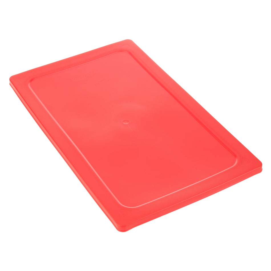 Vollrath 52430-02 Full Size Red Flexible Food Pan Lid