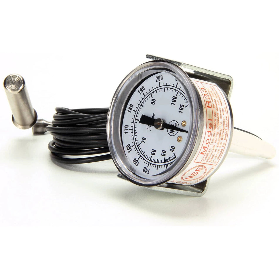 Jackson 6685-111-68-49 Thermometer, 110-220 Deg 96 S/S Bulb