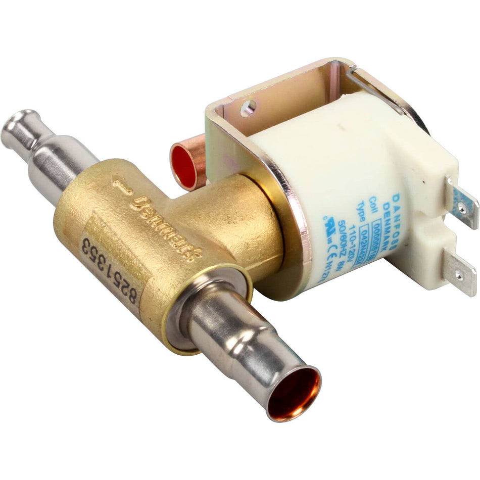 Manitowoc 007630001 Solenoid Vlv EVU2 .38X.25 115V Fits QuietQube