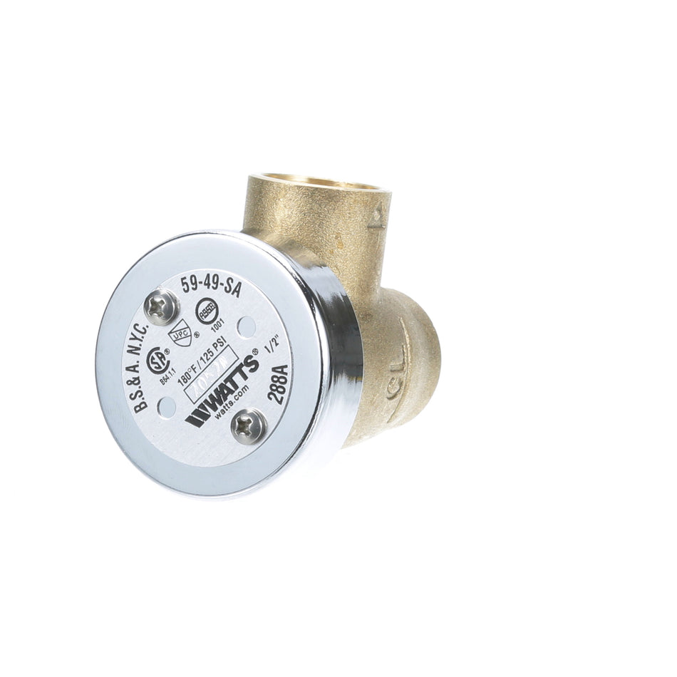 Vacuum Breaker, 1/2 in. for Hobart (CL44E, CL54e)