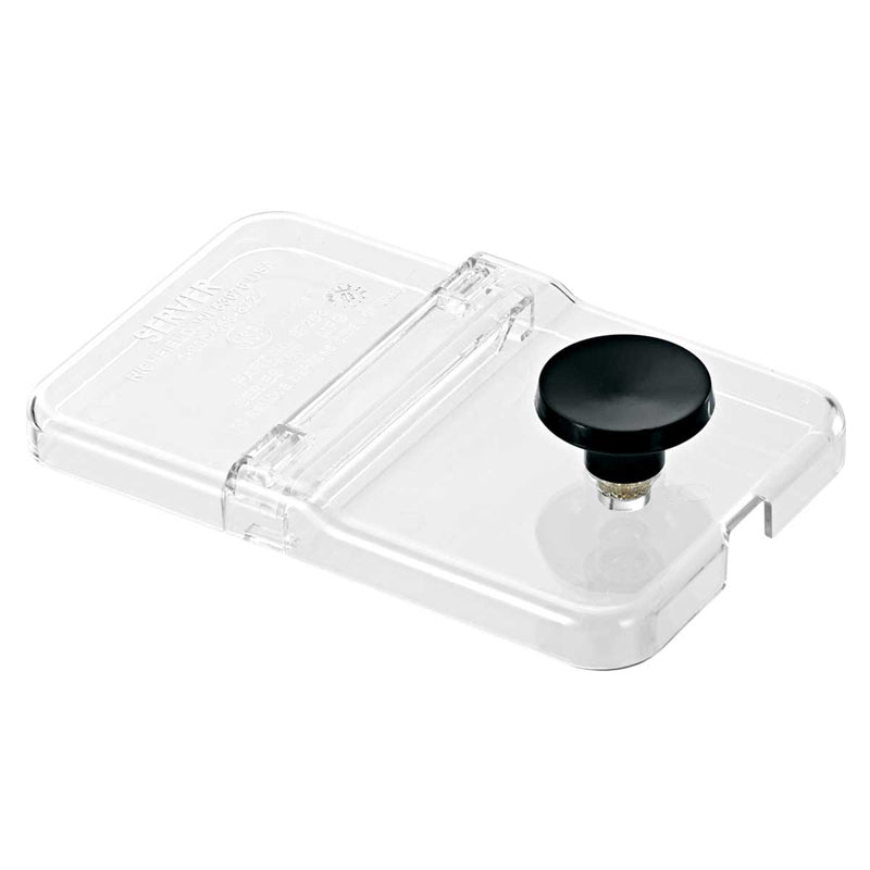 Server 87253 1/9 Size Hinged Notched Lid