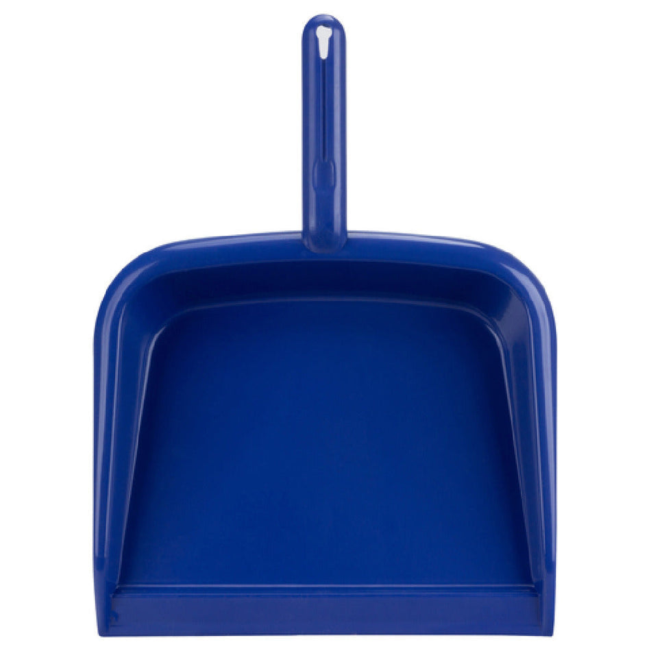 Carlisle 361440EC14 10 Inch Blue Dust Pan Plastic with Sturdy Design