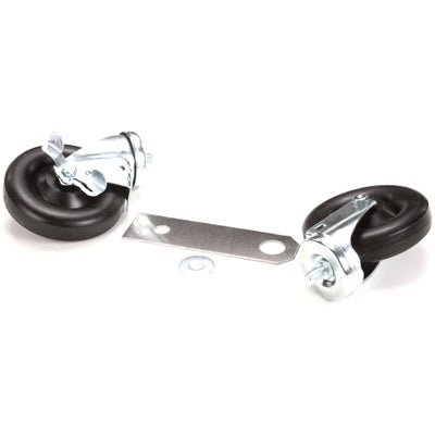 Montague Casters, 1 W/, 1 without Brk - 10476-0
