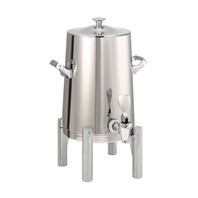 Flame Free™ Thermo-Urn™ 1.5-Gallon Vacuum Insulated Urn with Round Legs and Classic Lid in Polished Stainless