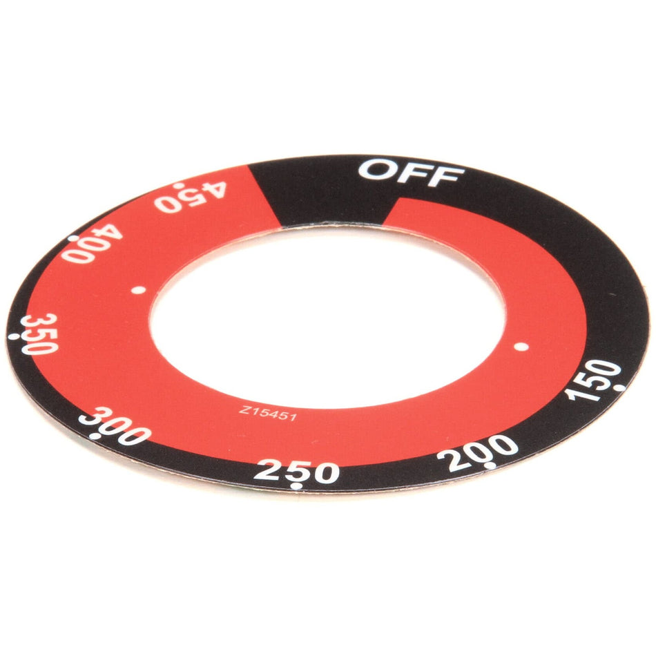 Star 2M-Z15451 Label Knob Elec. T-Stat