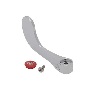 T&S Brass 4 in Hot Wrist Handle (B-0133-CR-B08W4, B-0210-131X-CR4) - B-WH4H-NS