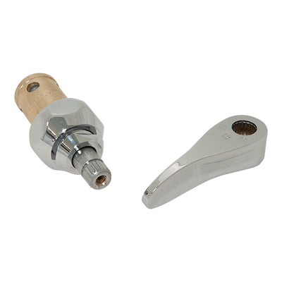 T&S Brass Hot (New Style) Spindle Assembly (B-1115-LN, B-1115-XS) - 019638-40
