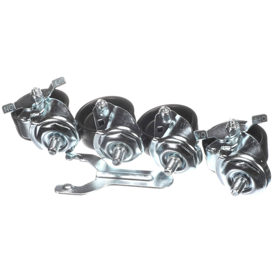 Beverage-Air 00C31-041A Caster Kit, 3 in., Set 2 with Brk 2
