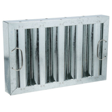 10 in x 16 in Galvanized Steel Hood Filter