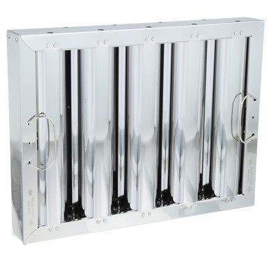 12 in x 16 in Handled Stainless Steel Hood Filter