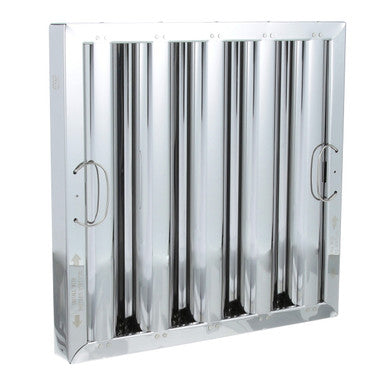 16 in x 16 in Stainless Steel Hood Filter W/ Handles