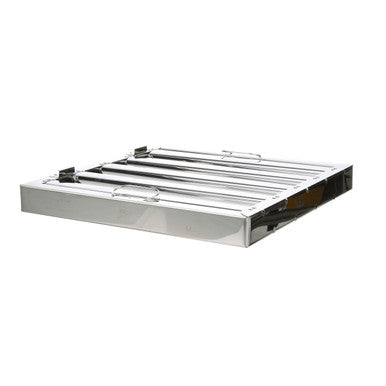 16 in x 16 in Stainless Steel Hood Filter w/ Hooks