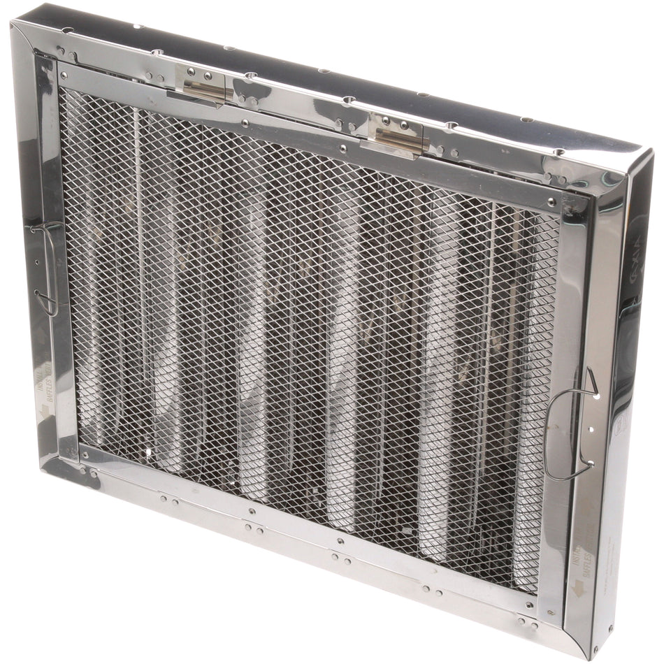 16 in x 20 in Stainless Steel Hood Filter with Spark Arrestor and Hooks for Axia – view 2