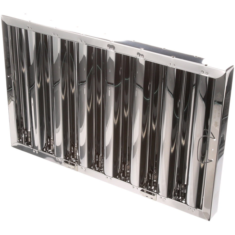 16 in x 25 in Stainless Steel Hood Filter with Hooks for Axia – view 2