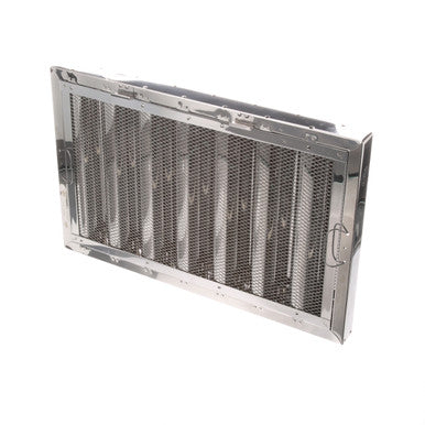 16 in x 25 in Stainless Steel Hood Filter w/ Spark Arrestor and Hooks