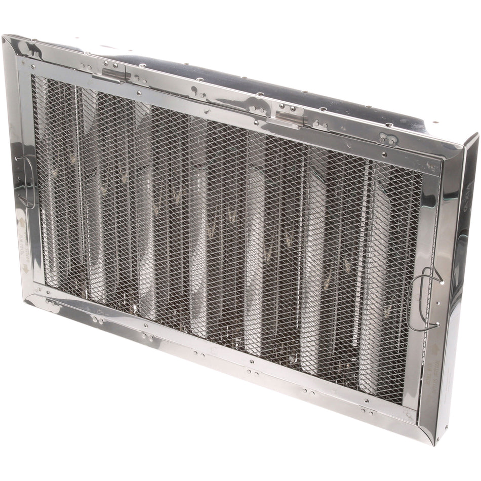 16 in x 25 in Stainless Steel Hood Filter with Spark Arrestor and Hooks for Axia – view 2