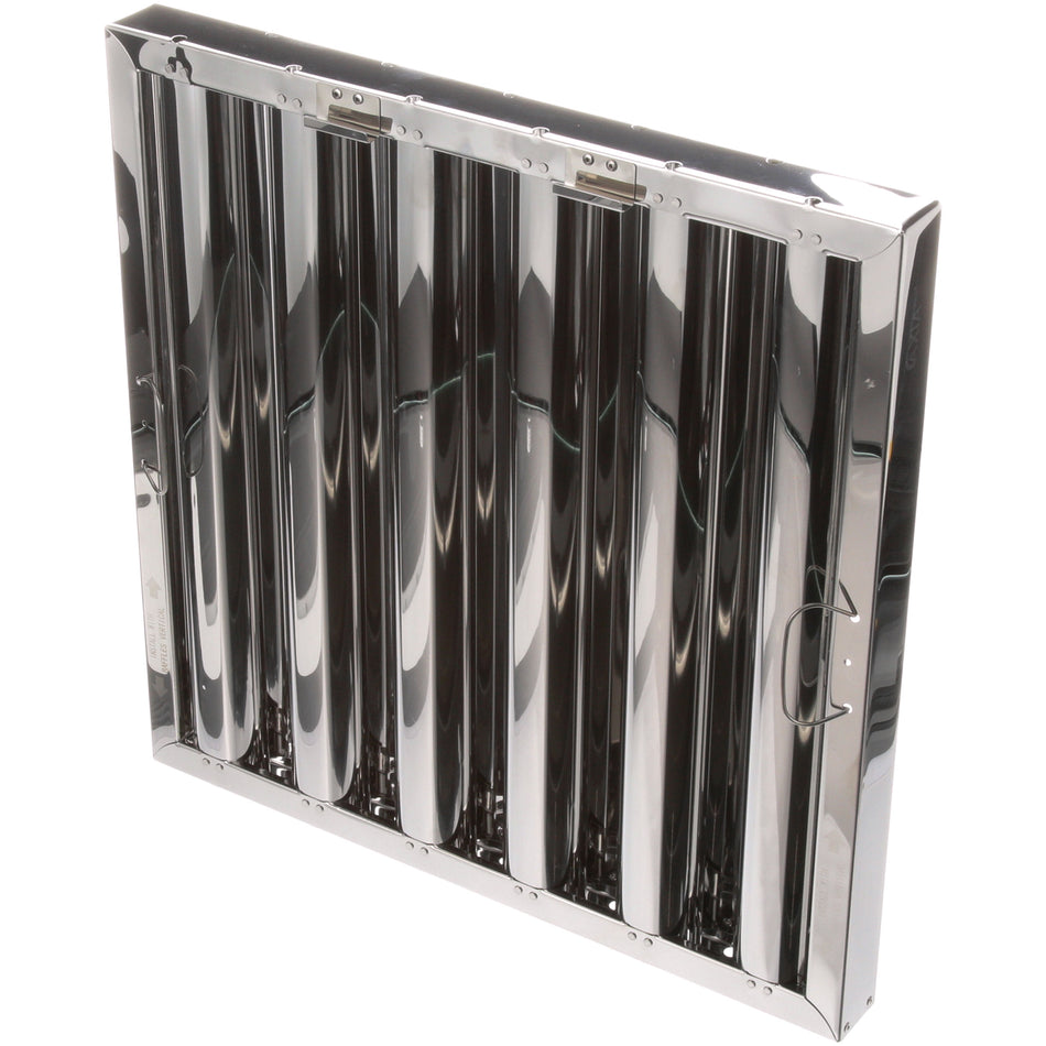 20 in x 20 in Stainless Steel Hood Filter with Hooks for CHG, Flame Gard – view 2