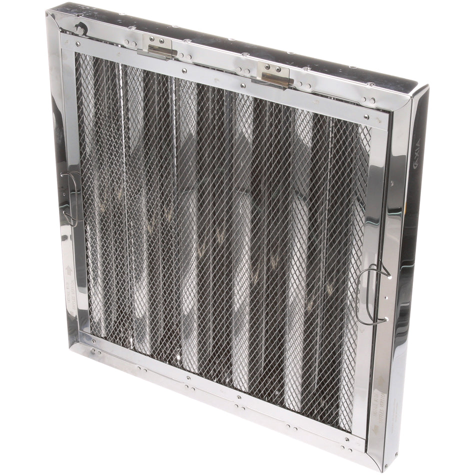 20 in x 20 in Stainless Steel Hood Filter with Spark Arrestor and Hooks for Axia – view 2