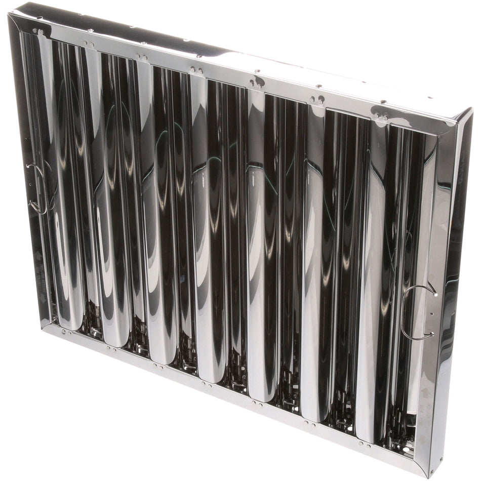 20 in x 25 in Stainless Steel Hood Filter with Handles for CHG, Flame Gard – view 2