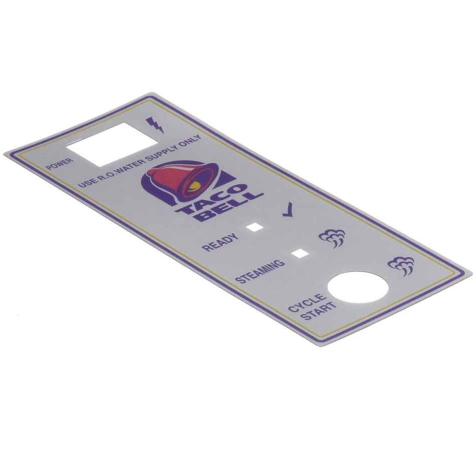 Antunes 1001433 Label, Cm-100, Taco Bell