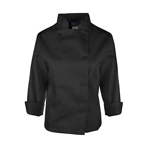 KNG Sm Childs Black Chef Coat