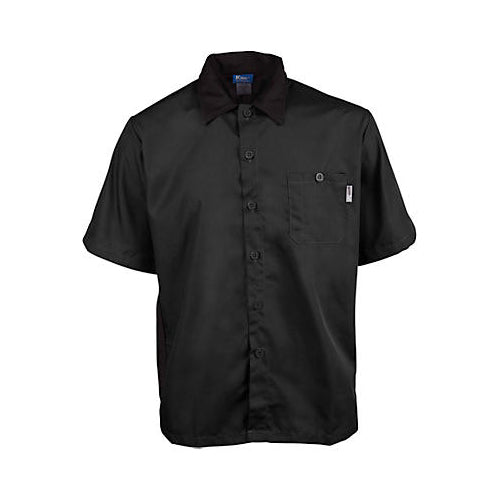 KNG M Active Lightweight Black Chef Shirt