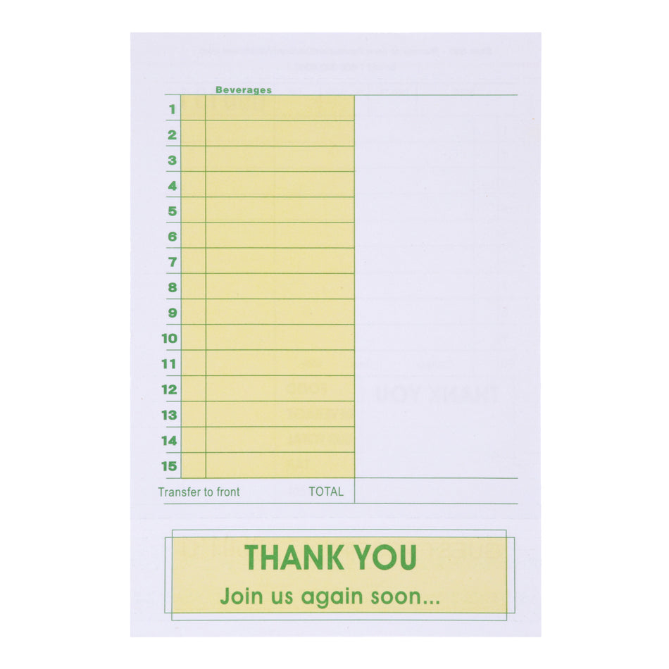 KNG 3139LSE 2 - Part Loose Guest Checks