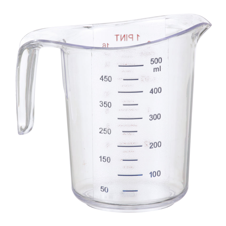 Winco 1 pt Measuring Cup Polycarbonate - PMCP-50
