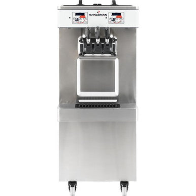 Spaceman - 6250A-C - 2 Flavor Soft Serve Machine 8.5 Qt Hoppers Air Pump