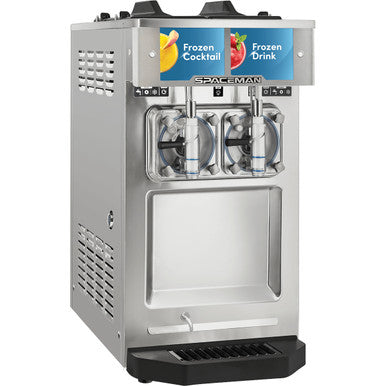 Spaceman - 6455-CL - 2 Flavor Frozen Beverage Machine
