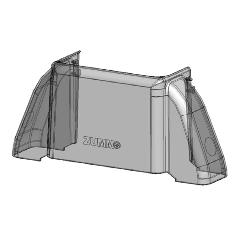 Zummo 0502A00C Smoke Color Complete Front Cover for Z06