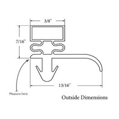 Gasket,Drw 9-7/8X15-5/8 D2D Replaces Silver King 38542