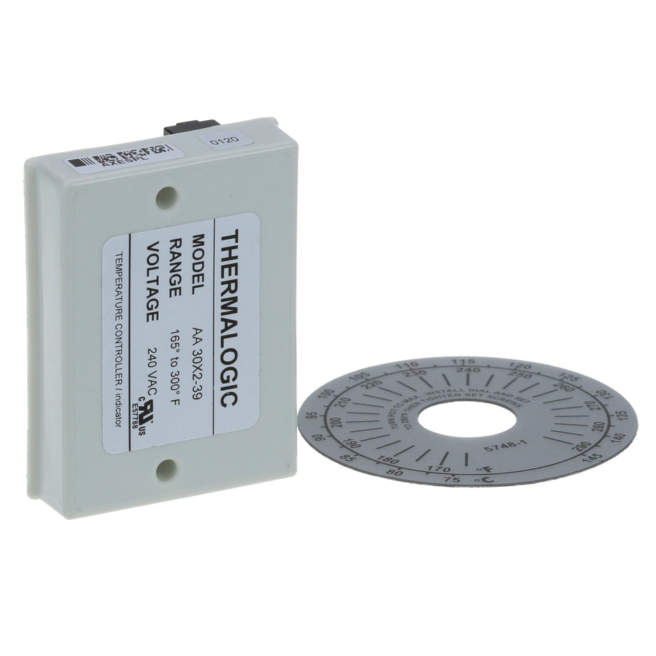 165° - 300°F 240V Thermostat for CROWN STEAM, Market Forge, Accutemp – view 2