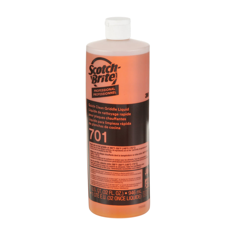 3M Scotch Brite Quick Clean Griddle Cleaner 1 Quart - 701