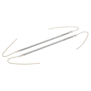 Quartz Heater, 208V 900W, 16-1/4", Pk/2