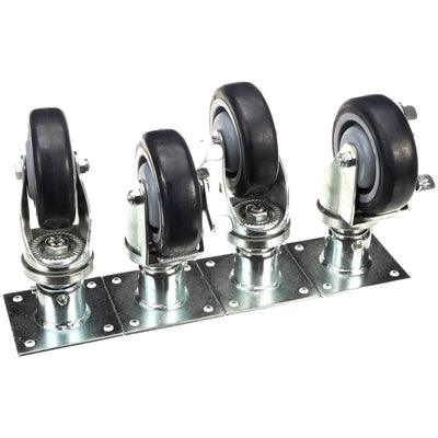 Vulcan Hart Caster Kit, Plate Mount, Set/4 (1ER50A, 1ER50C) - 00-421893-000G1