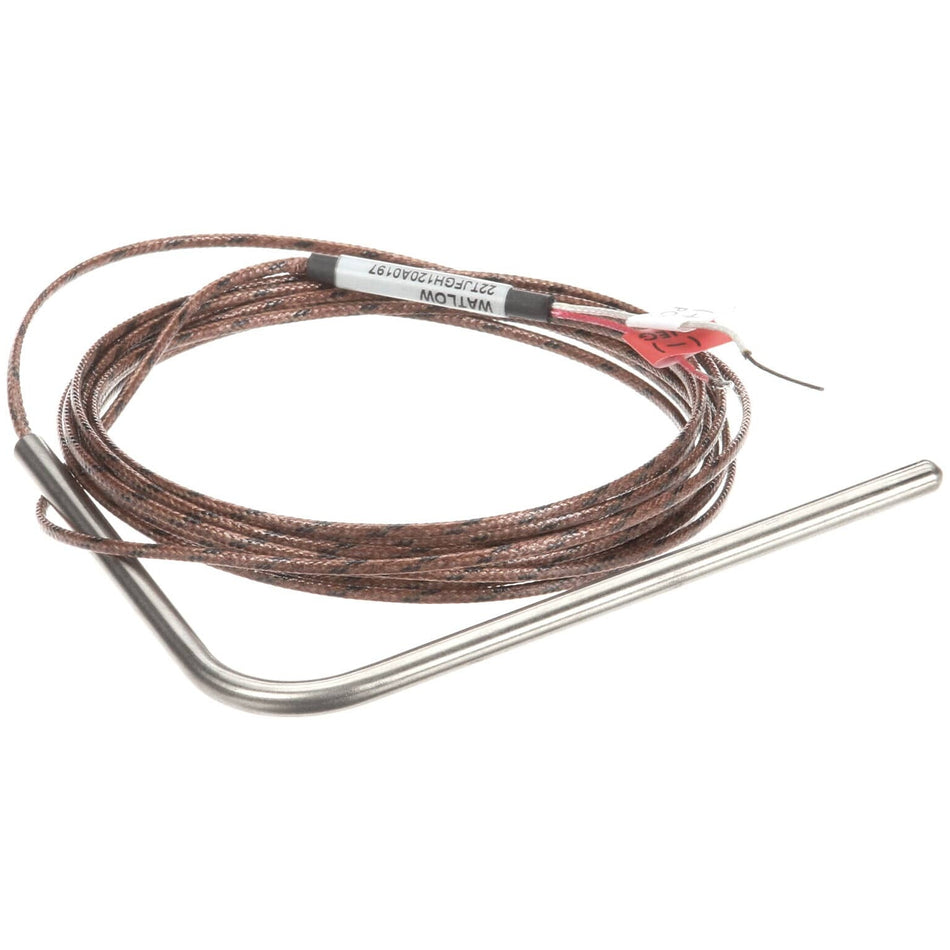 Giles 23908-R Kit, Thermocouple, J-Type 4 - In, Grnd, Bent