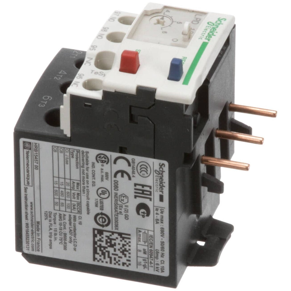 Baxter 01-1000V6-00232 Overload, 4.0-6.0 Amp