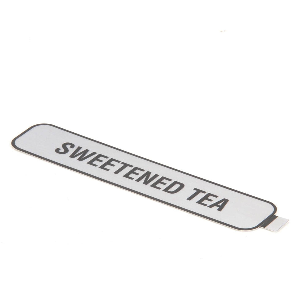 Bunn-O-Matic 29989 Sweetened Tea Decal