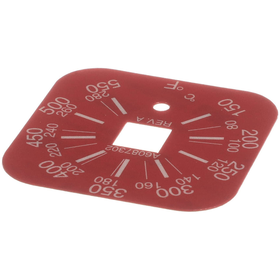 Magikitch'n 2M-A6087302 Thermostat Mkg150-550F Label