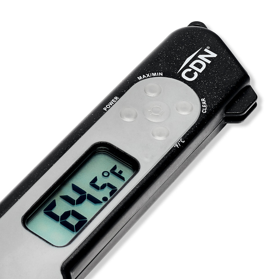 CDN TCT572-BK Black Folding Thermocouple Thermometer