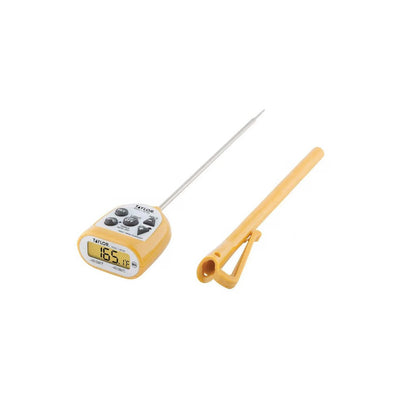 Taylor Precision 4 1/2 Slim Stem Pocket Thermometer -40° to 500°F (-40 to 260°C), SS - 9878E