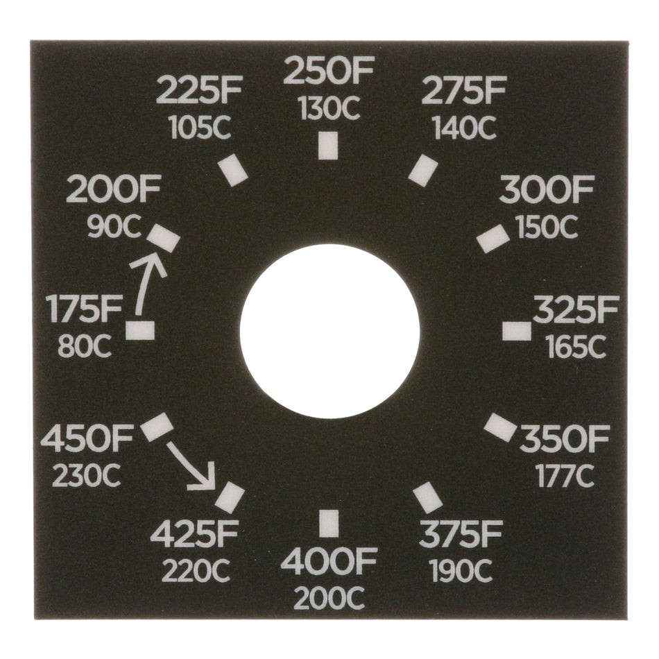 Select Switch Dial Label - Replaces Lang 2M-60301-29