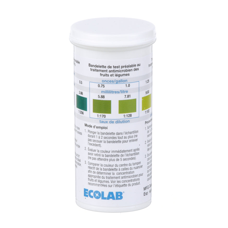 Ecolab 92332047 Afvt Veggie Wash Test Strips