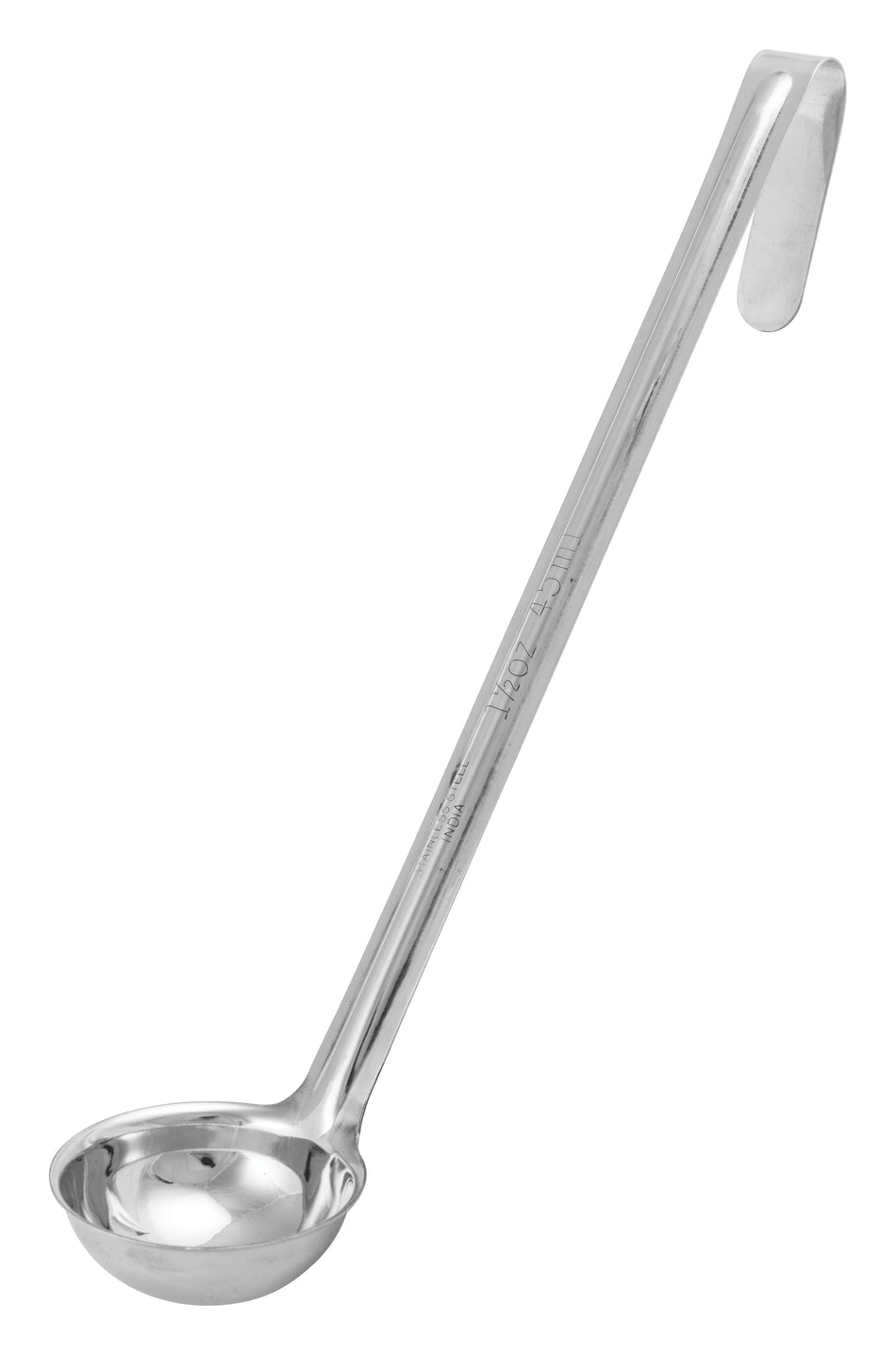Winco LDIN-1.5 Winco Prime One-Piece Ladle, Stainless Steel - 1-1/2 oz