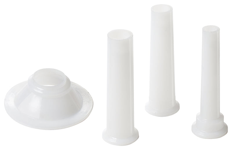 Winco MG-10SSK #10 Replacement Sausage Stuffing Kit with Flange and Tubes