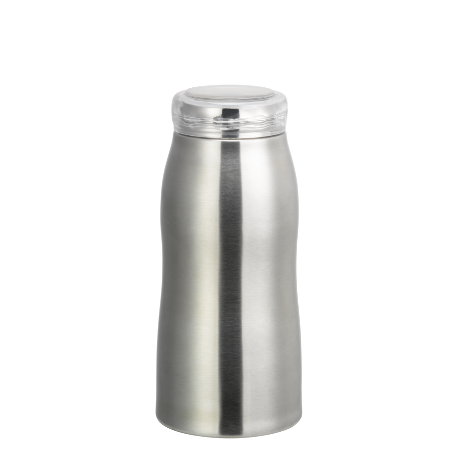 VersaVac 0.7-Liter Vacuum Insulated Bottle with Twist Seal Top in Brushed Stainless