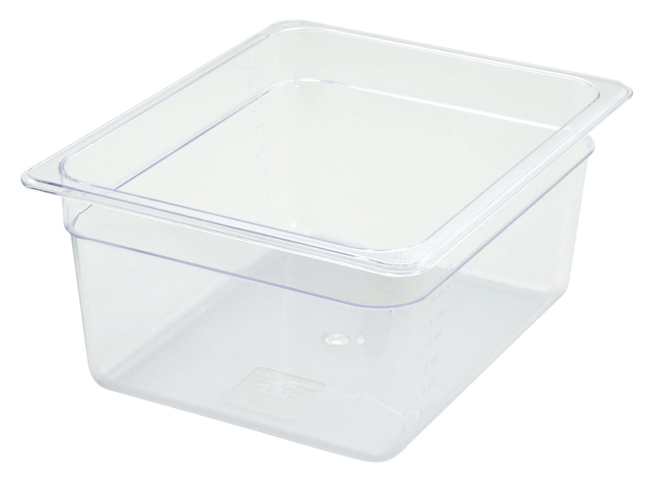 Winco SP7206 12-3/4 Inch Poly-Ware Food Pan NSF Dishwasher Safe