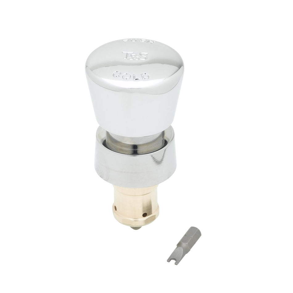 T&S 238AC Self Closing Metering Cartridge w/ Cold Push Button